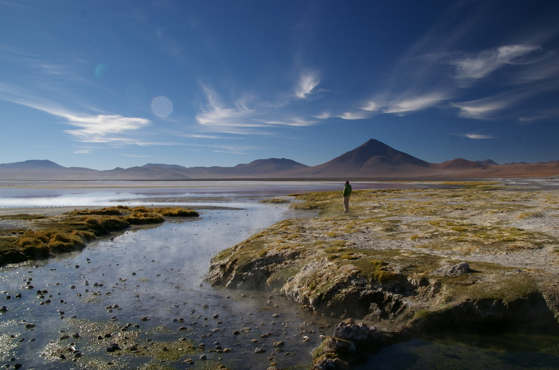 Joylani at Laguna Colorada