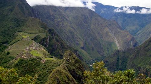 View from Wayna Picchu