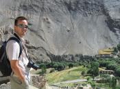 Matt at Lamayuru, Ladakh