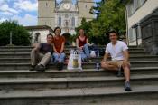 Matt, Joylani, Melissa and Alex in Lucerne