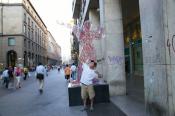 Street Mime, Milan