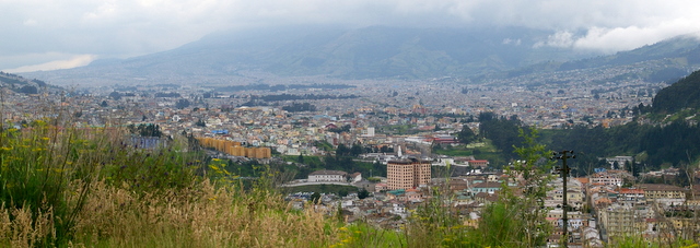 View from Itchimbia Park, Quito