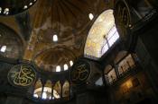 Inside the Aya Sophia, Istanbul
