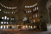 Inside the Blue Mosque, Istanbul