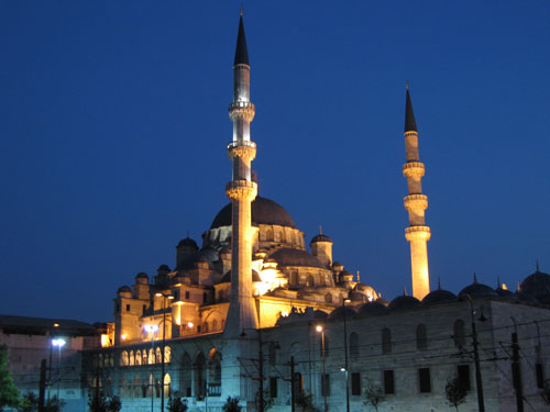 Mosque at Night, Istanbul
